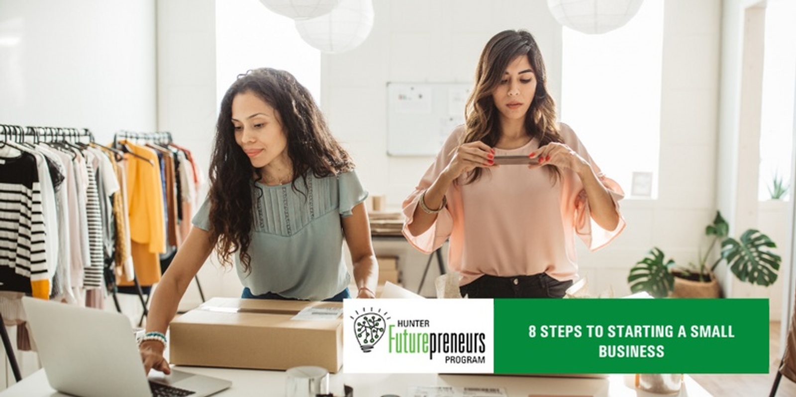 Banner image for 8 Steps To Starting A Small Business - Online