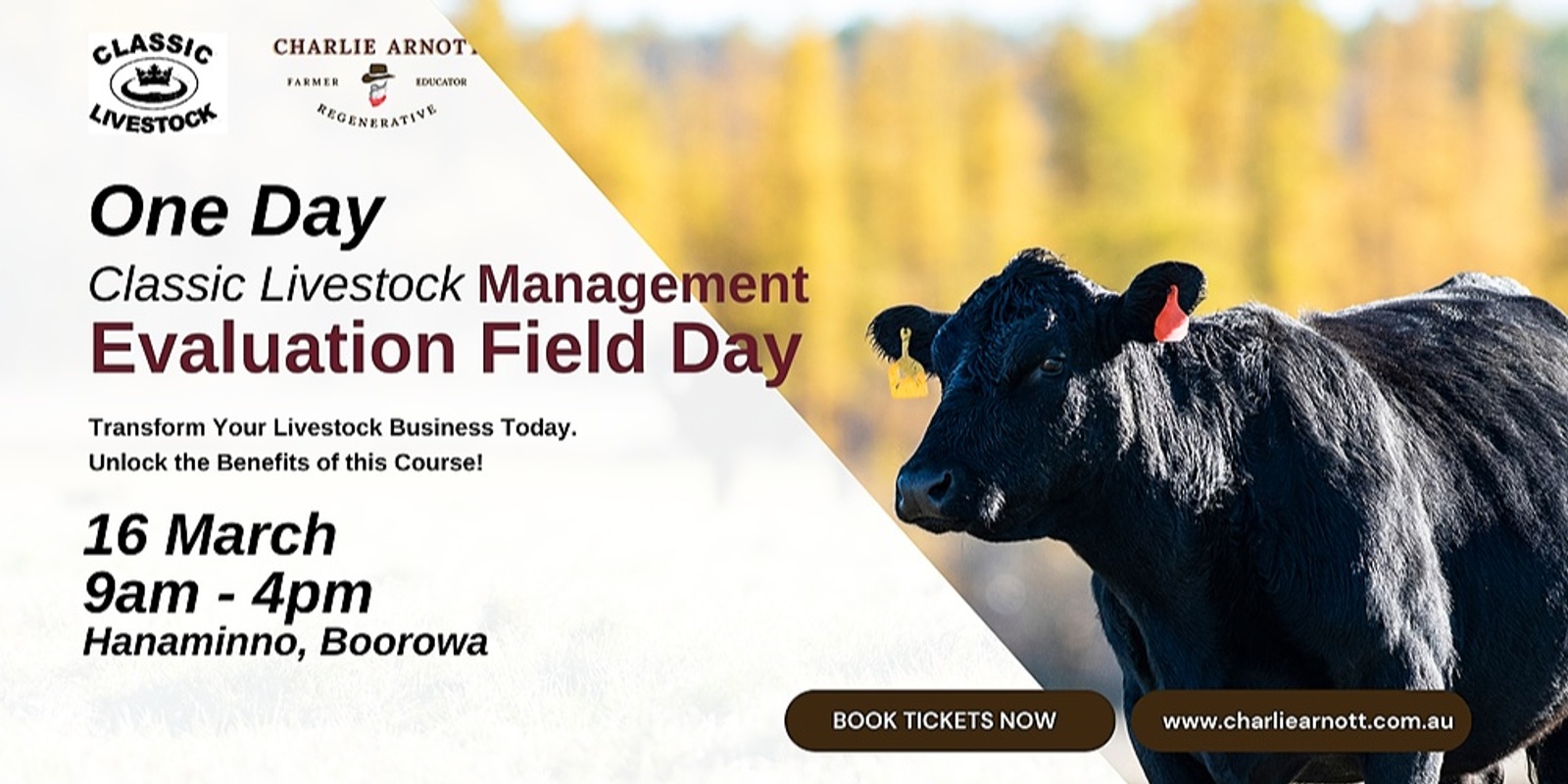 Classic Livestock Management Evaluation Field Day Humanitix