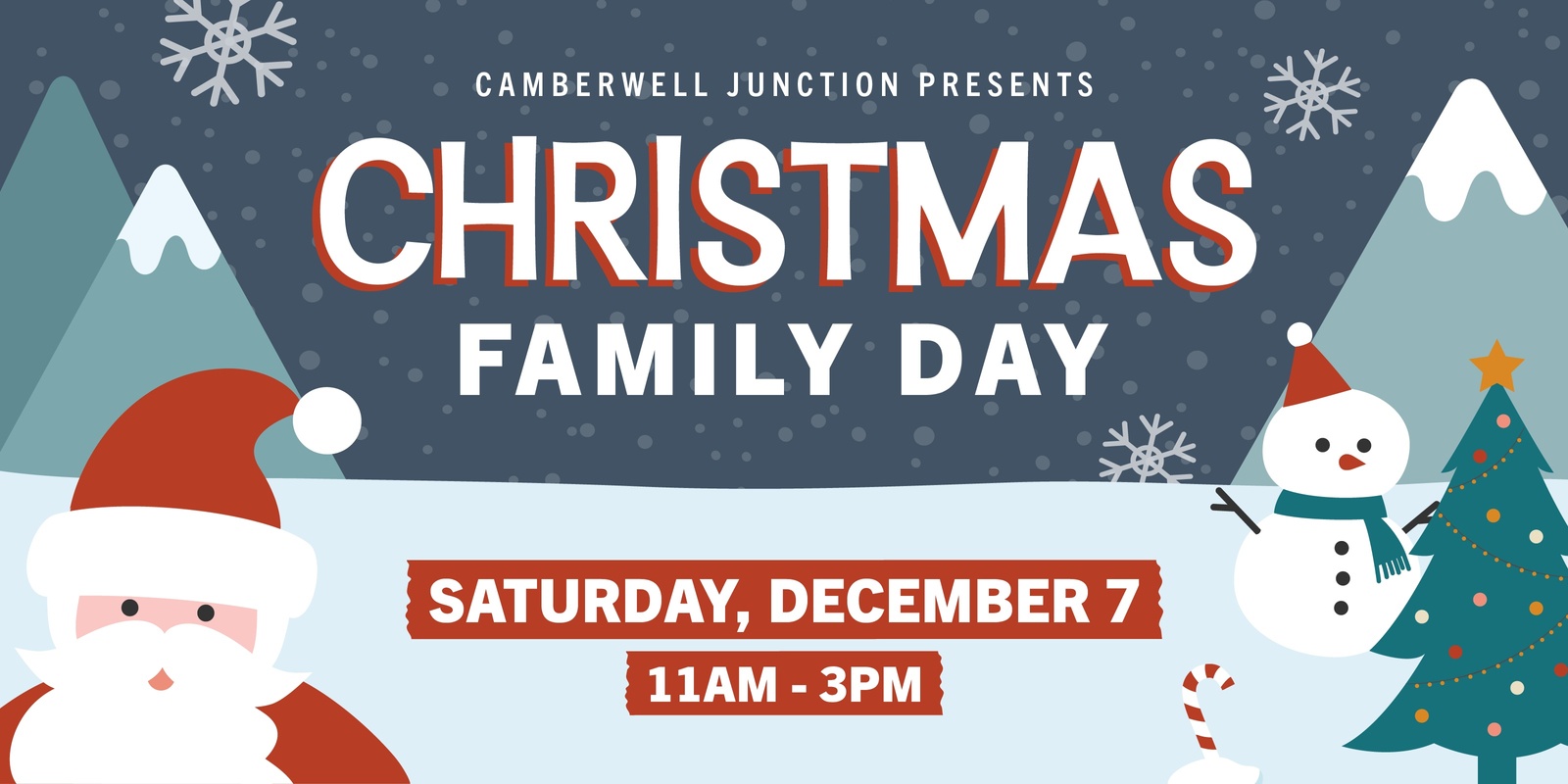 Banner image for Christmas Family Day in Camberwell Junction 