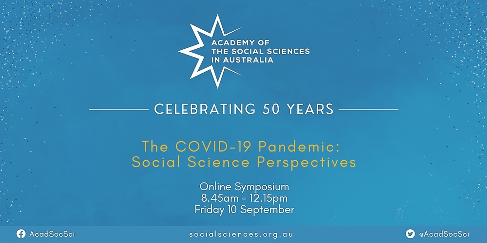 Banner image for The COVID-19 Pandemic and the Social Sciences