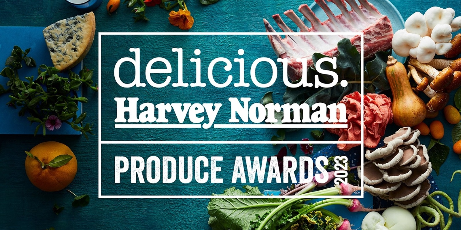 Banner image for delicious. Harvey Norman Produce Awards 2023