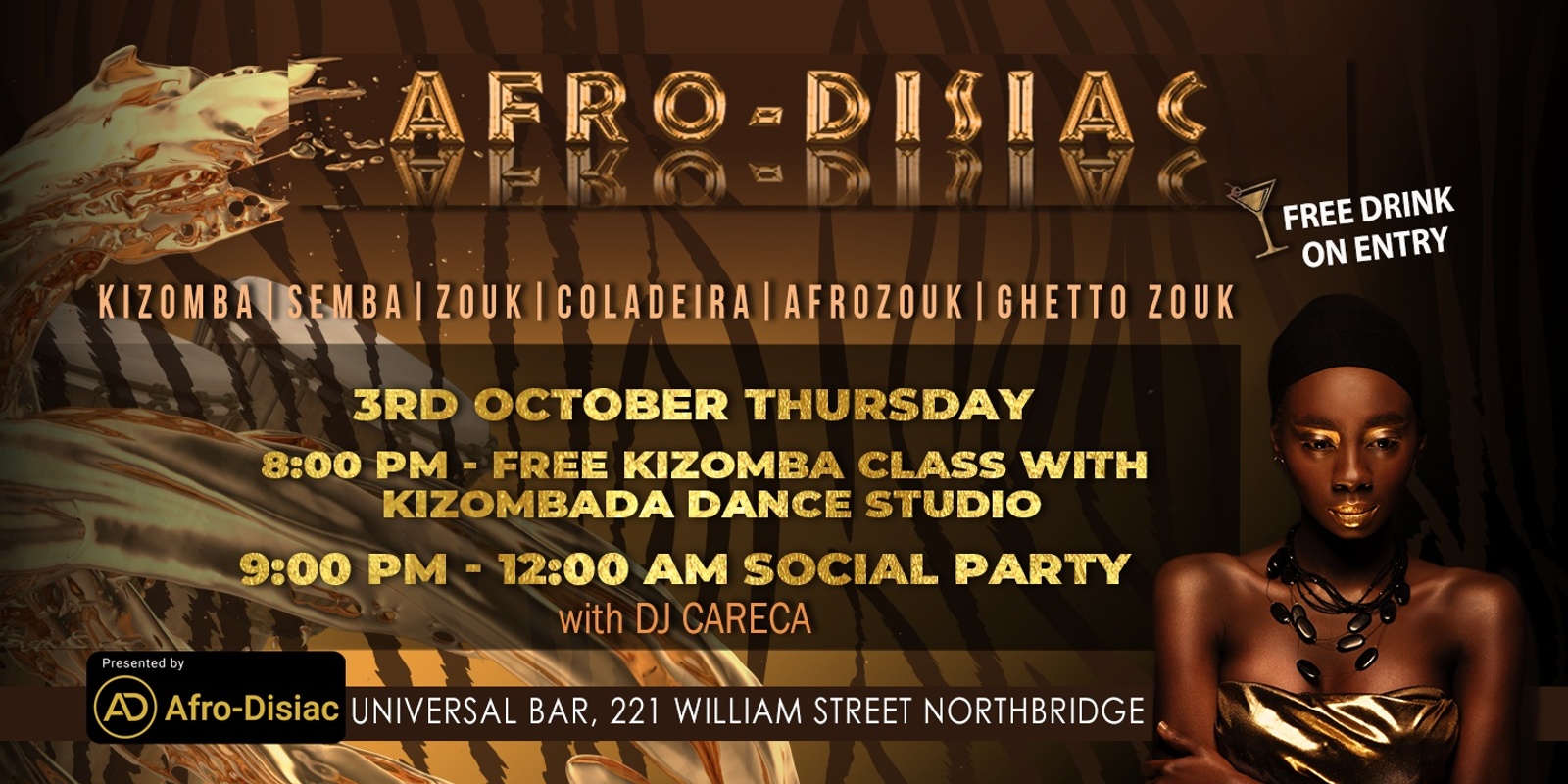 Banner image for Afro-Disiac October 2024!