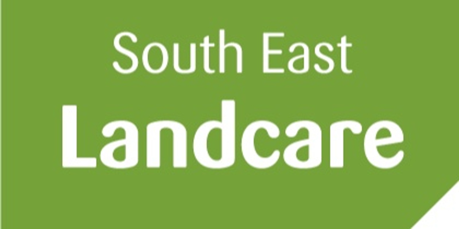 South East Landcare's banner