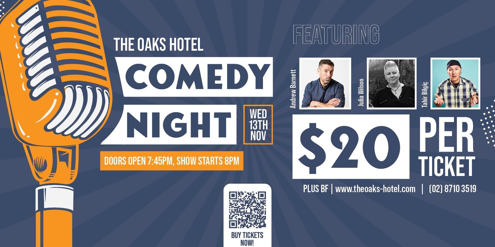 Banner image for Comedy Night