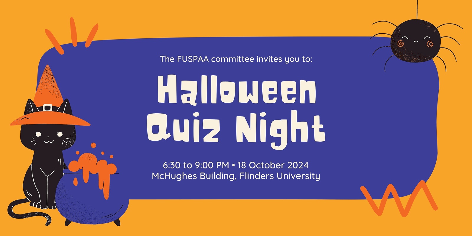 Banner image for Halloween Quiz Night Fundraiser (Aphasia SA)