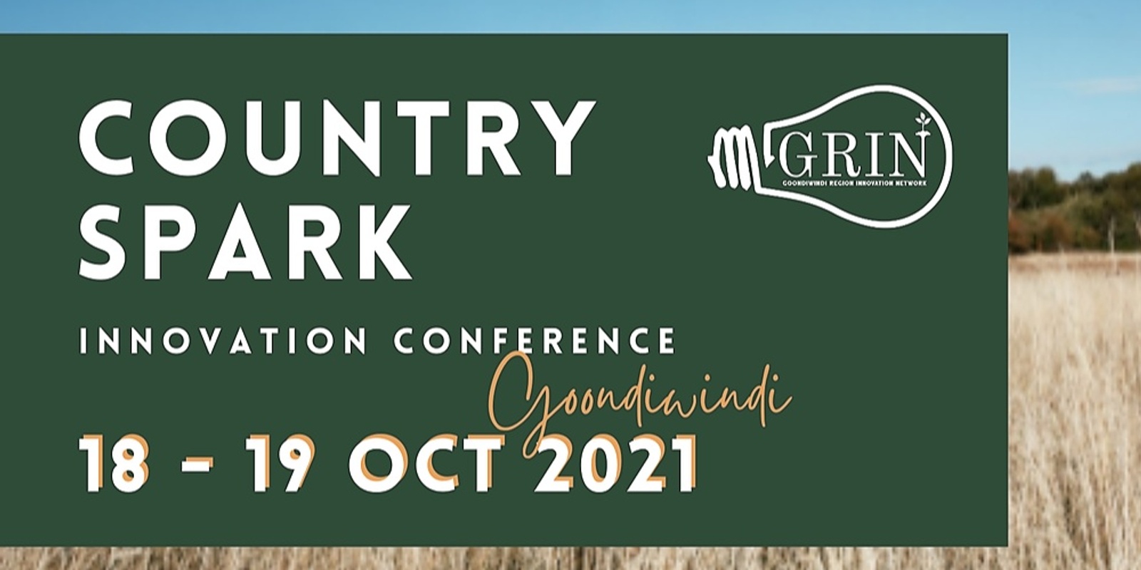 Banner image for Country Spark - Innovation Conference Goondiwindi