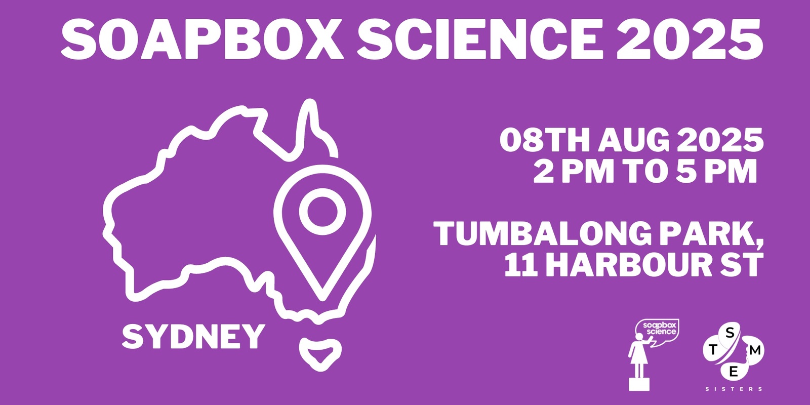 Banner image for Soapbox Science Sydney 2025