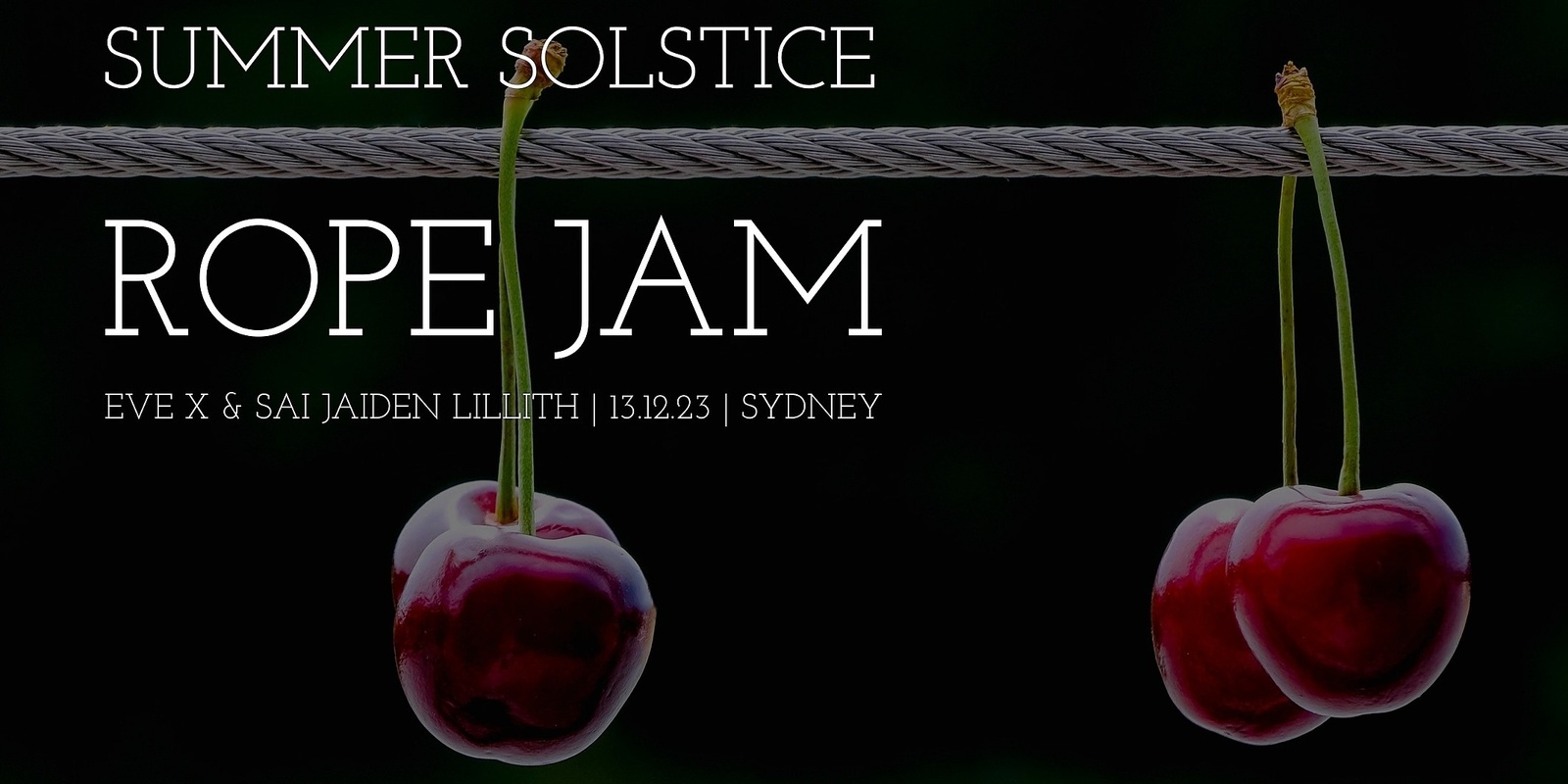 Banner image for SYDNEY Summer Solstice Rope Jam