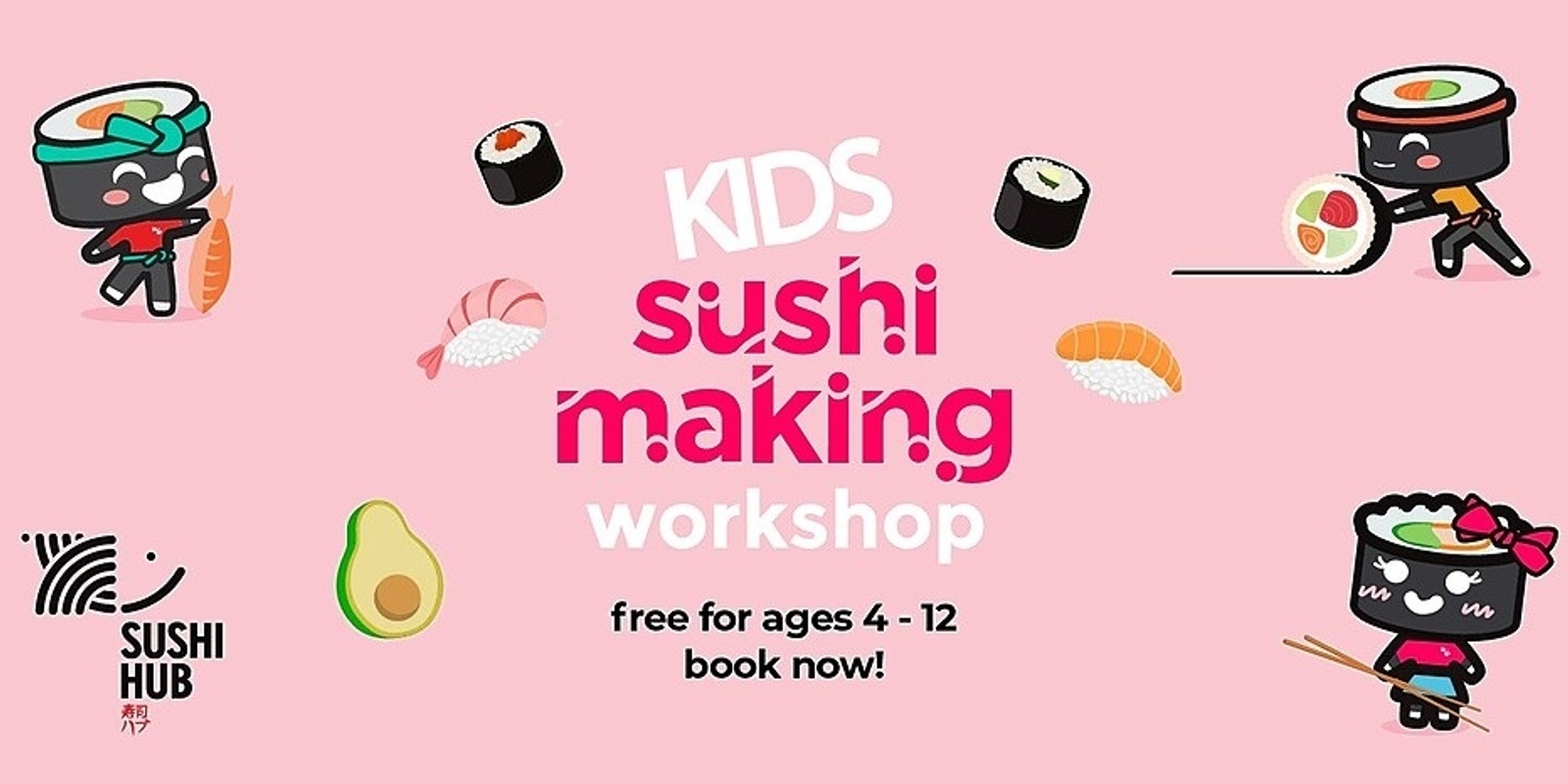 Banner image for Kids Sushi Making Workshop