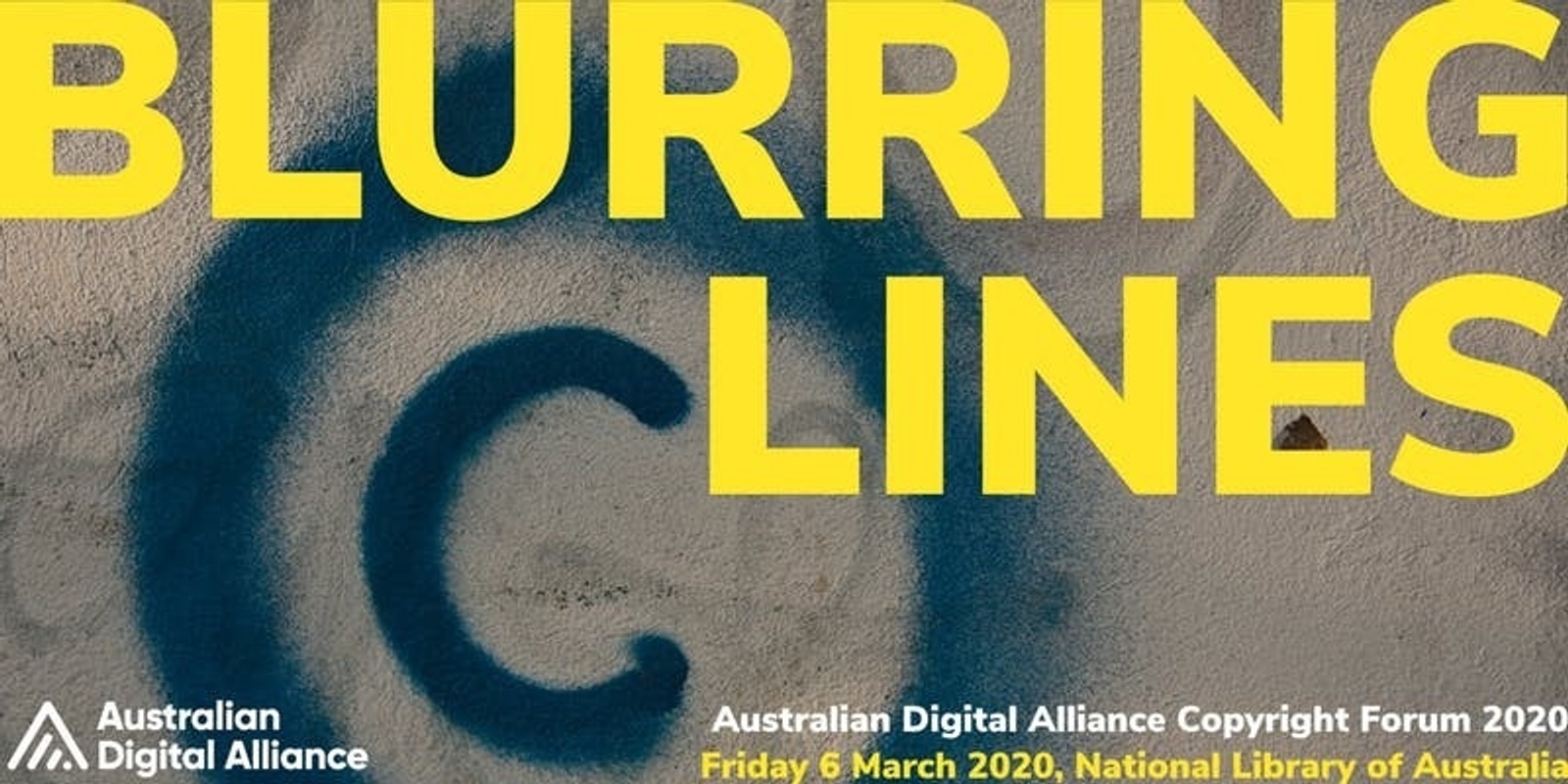 Banner image for Blurring Lines – Australian Digital Alliance Copyright Forum 2020