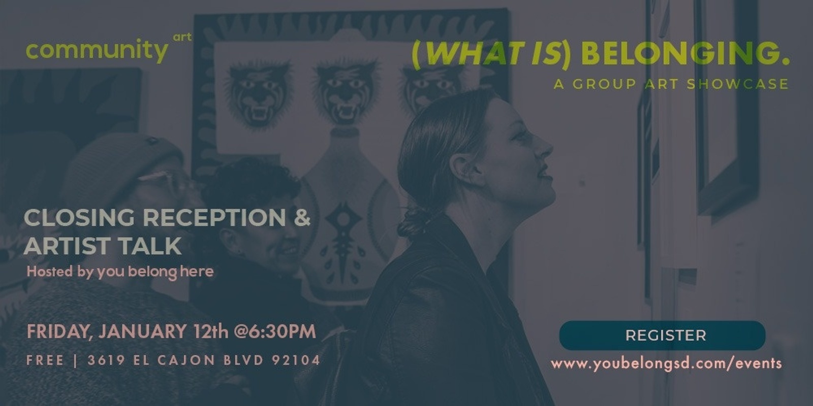 Banner image for (What is) Belonging Group Art Showcase Closing Reception