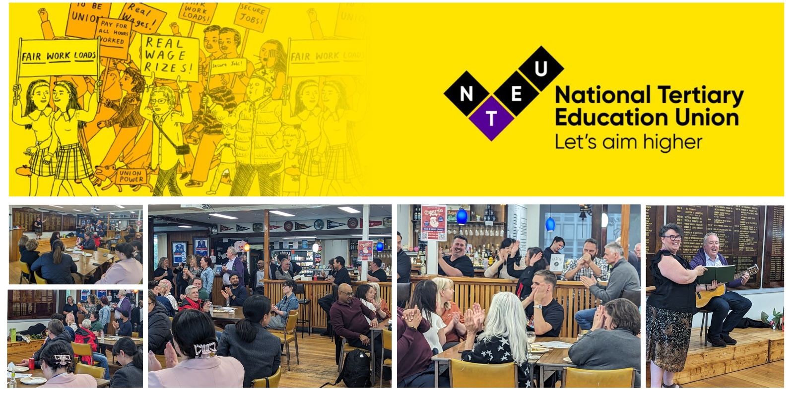 Banner image for VU NTEU End of Year Celebration