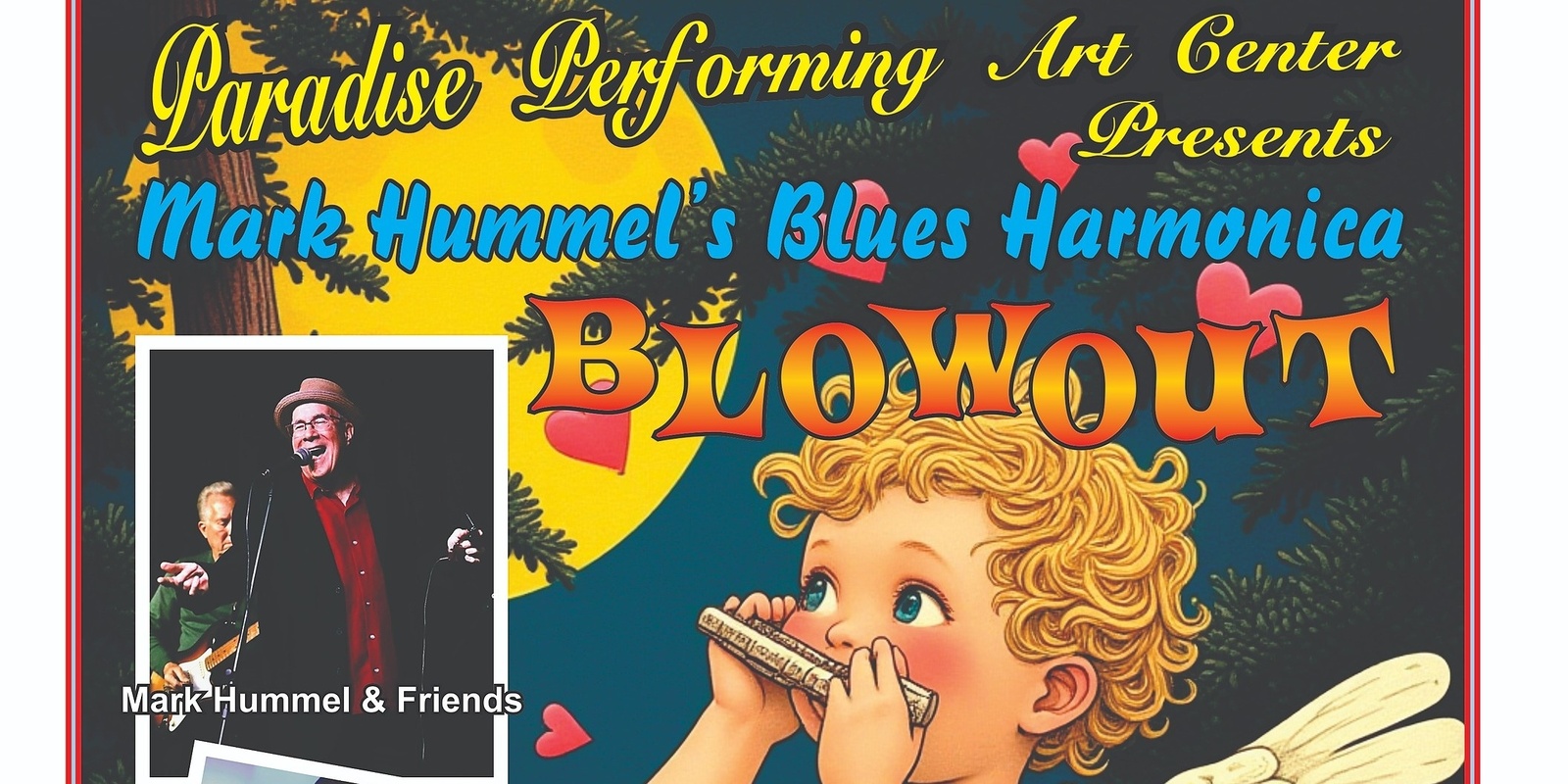 Banner image for Mark Hummel Blues Harmonica Blowout