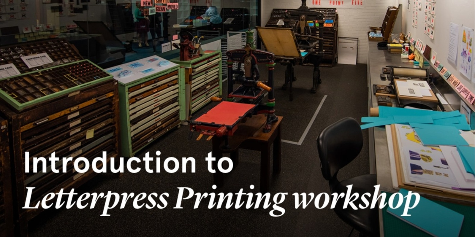 Banner image for Sydney Rare Book Week | Introduction to Letterpress Printing workshop (afternoon)