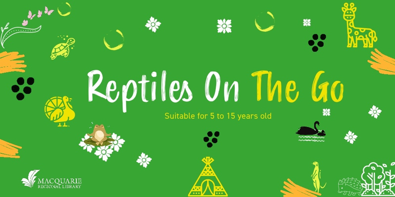 Banner image for Reptiles on the go | Narromine Library