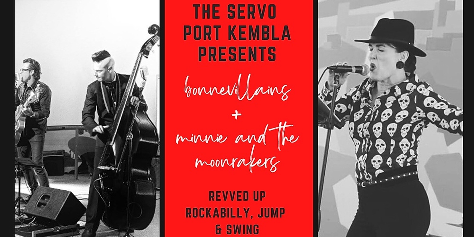 Bonnevillains  +  Minnie & The Moonrakers - Live at The Servo