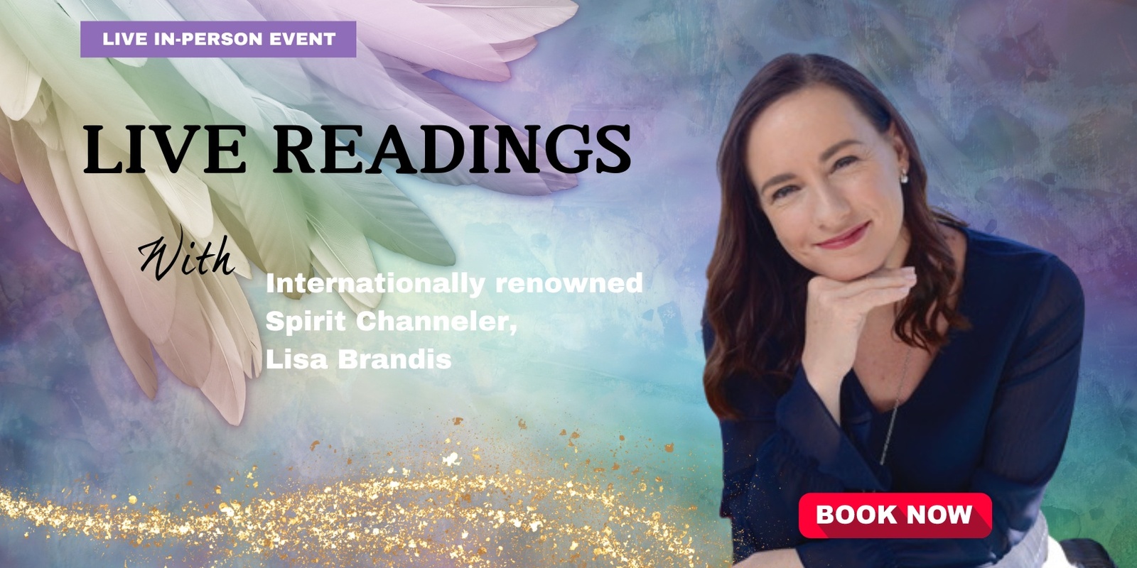Banner image for Channelling & Mediumship Event with Lisa Brandis - July 2024