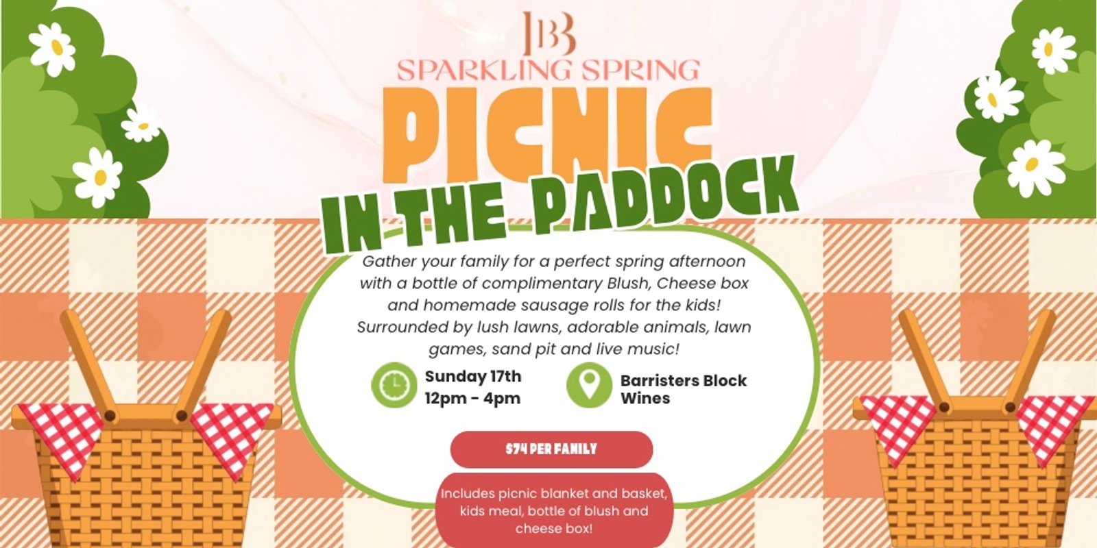 Banner image for Picnic in the paddock