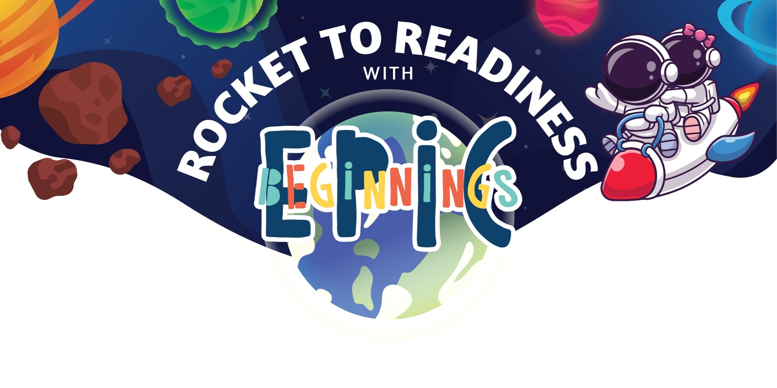 Banner image for Epic Beginnings Rocket to Readiness Playgroup-Sapulpa