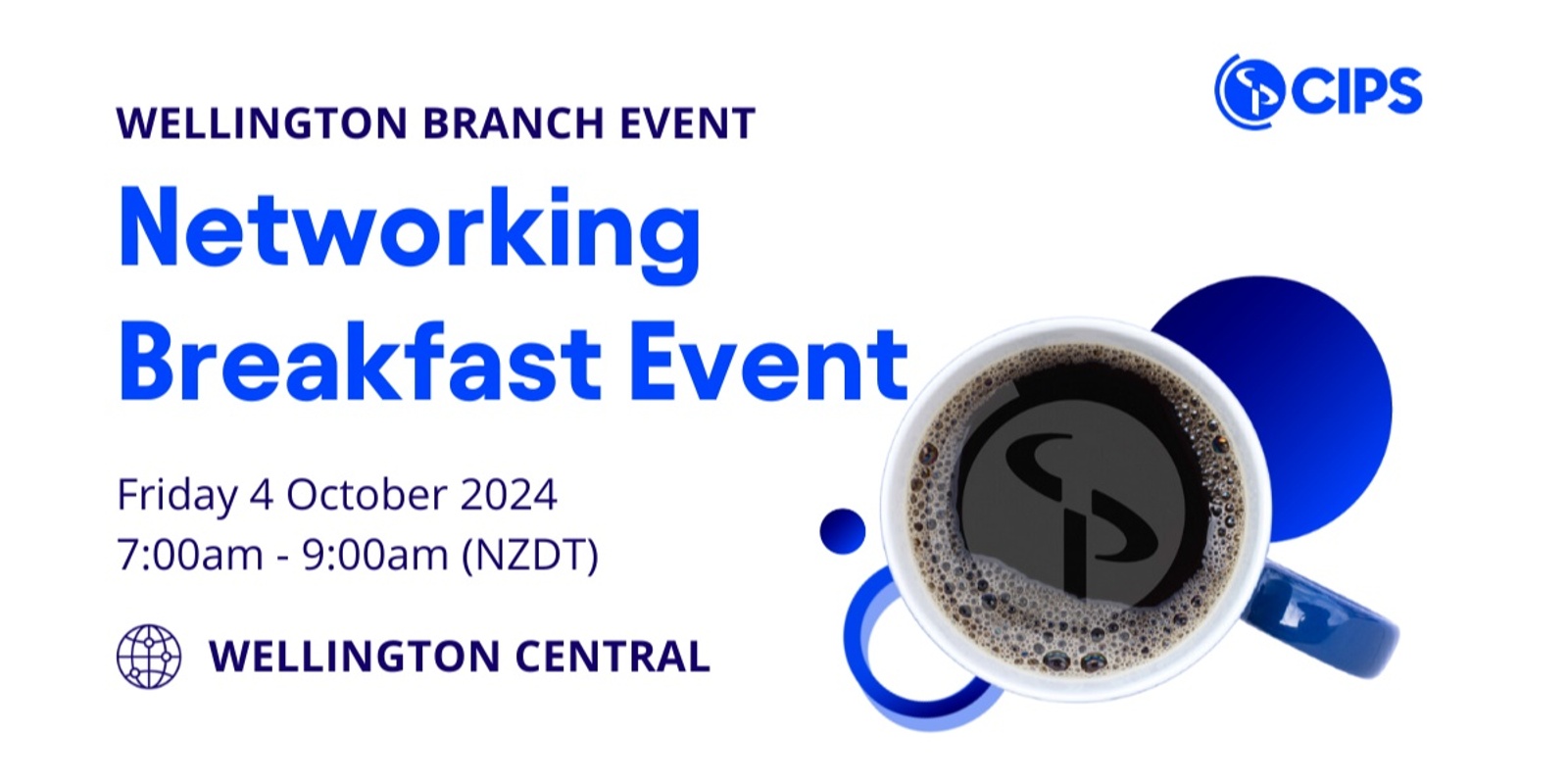 Banner image for Wellington Branch - Networking Breakfast Event 