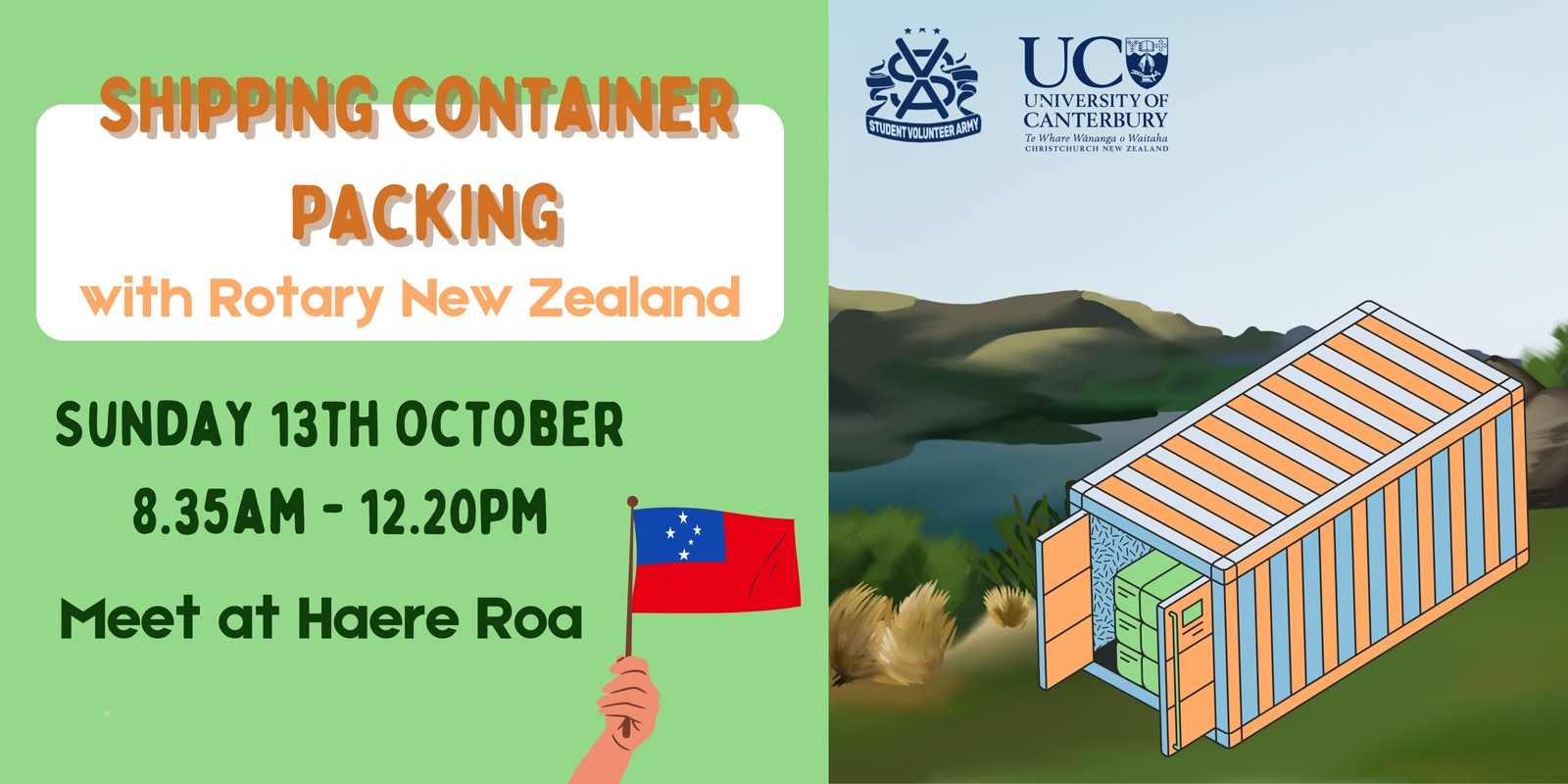 Banner image for Shipping Container Packing with Rotary New Zealand