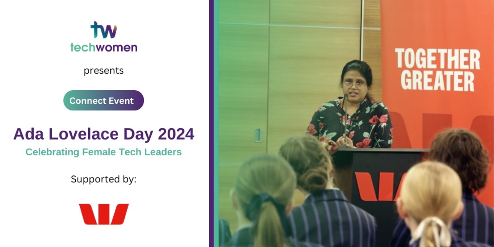 Banner image for Ada Lovelace Day 2024 – Celebrating Female Tech Leaders