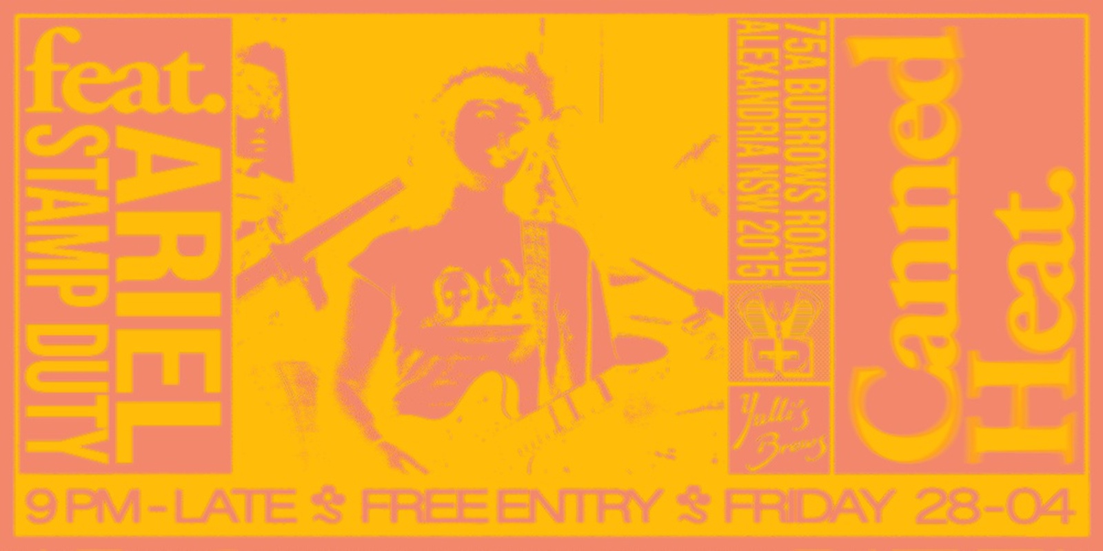 Banner image for CANNED HEAT X CCXO - Ariel & Stamp Duty