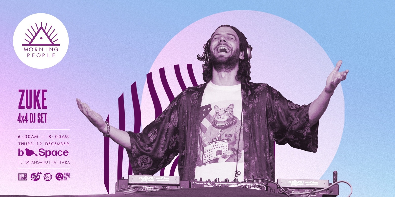 Banner image for WLG: Morning People's End of Year Party feat. Zuke (4x4 DJ Set)