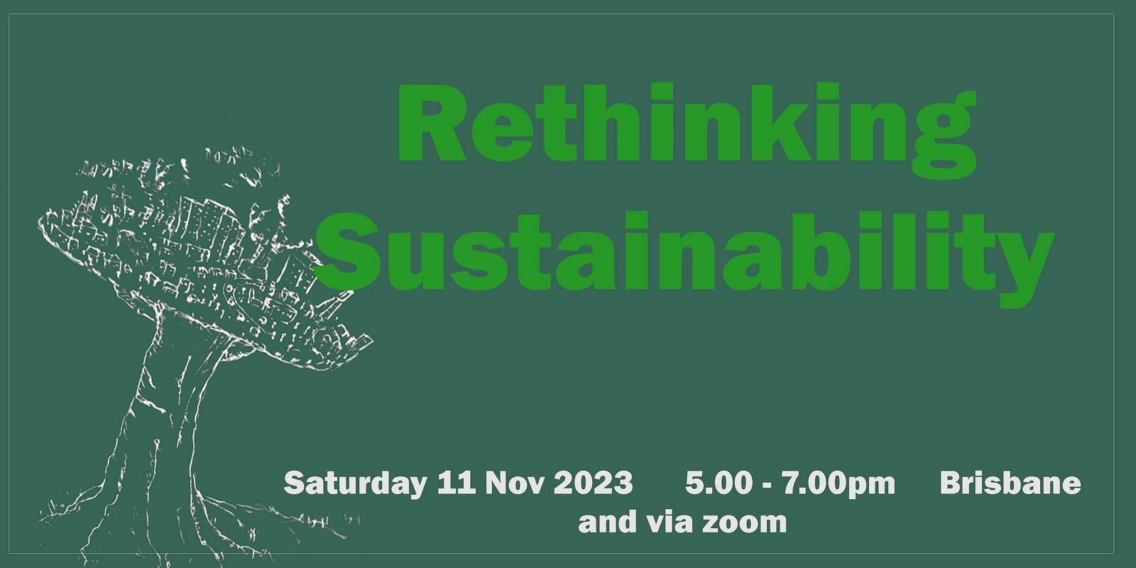 Banner image for Rethinking Sustainability Brisbane