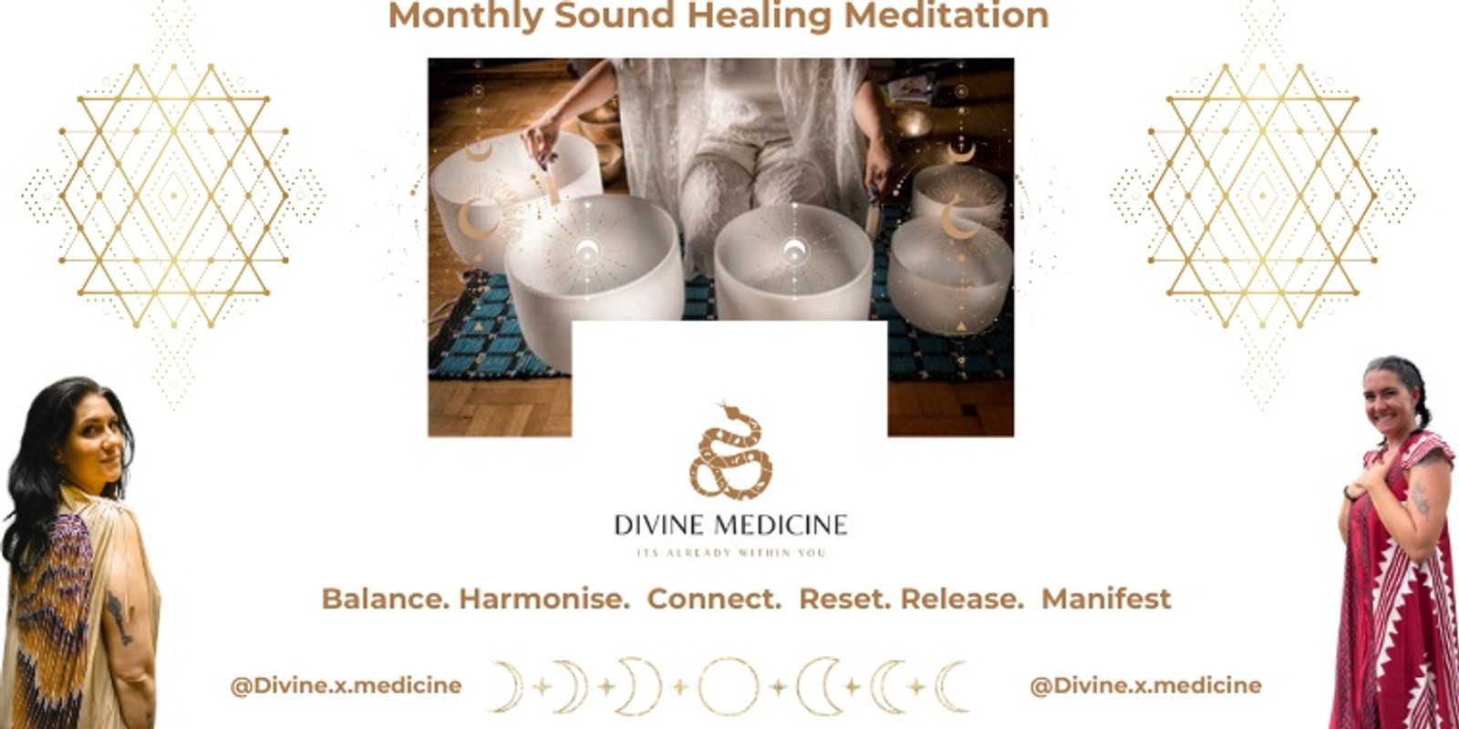 Banner image for Energetic Meditation & Sound Healing 