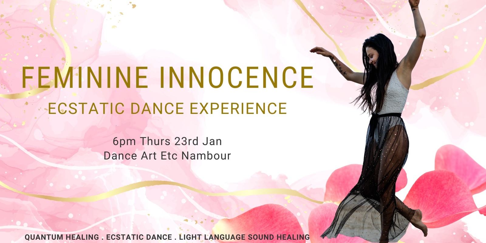 Banner image for Feminine Innocence Ecstatic Dance Experience