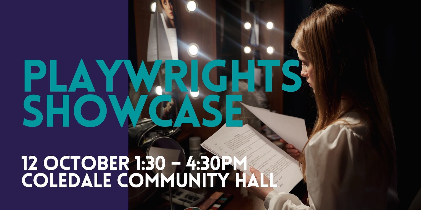 Banner image for Playwrights Showcase 2024