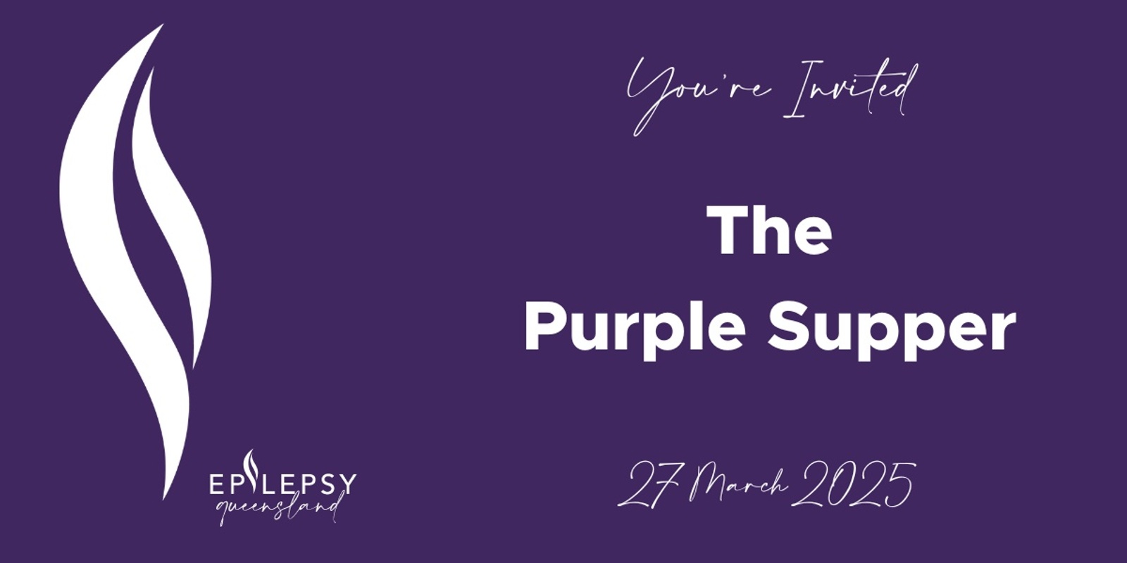 Banner image for The Purple Supper 2025