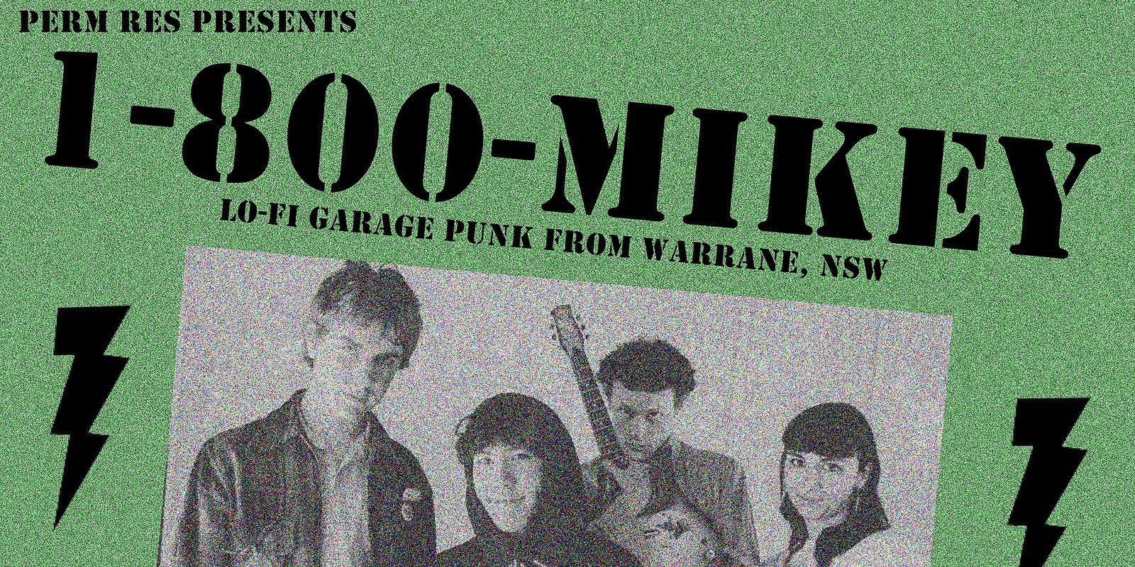 Banner image for 1-800-Mikey @ Buffalo Club, Fremantle