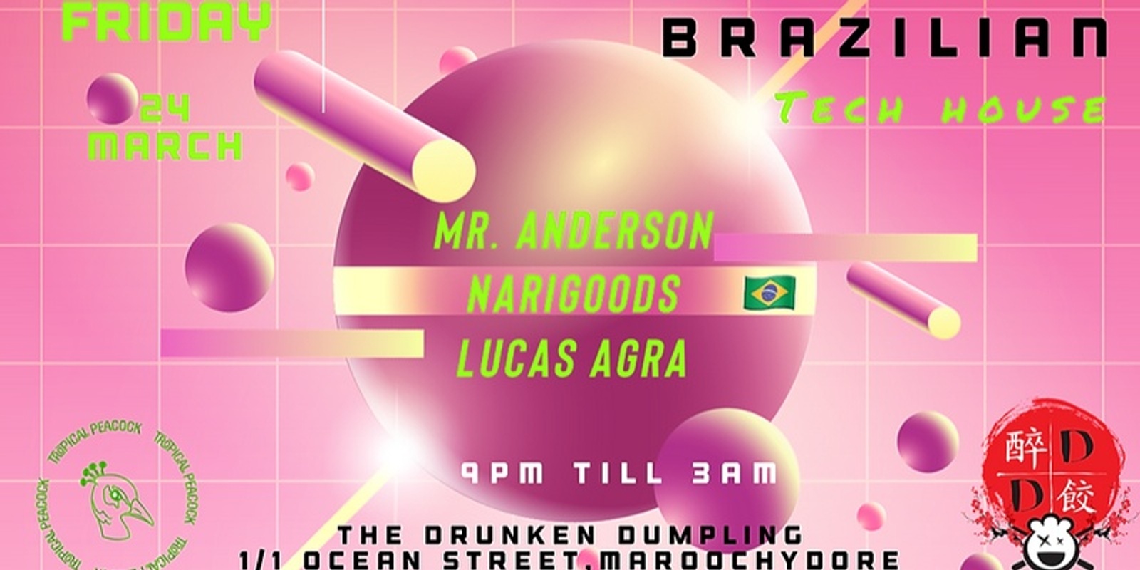 Banner image for Brazilian Tech House 