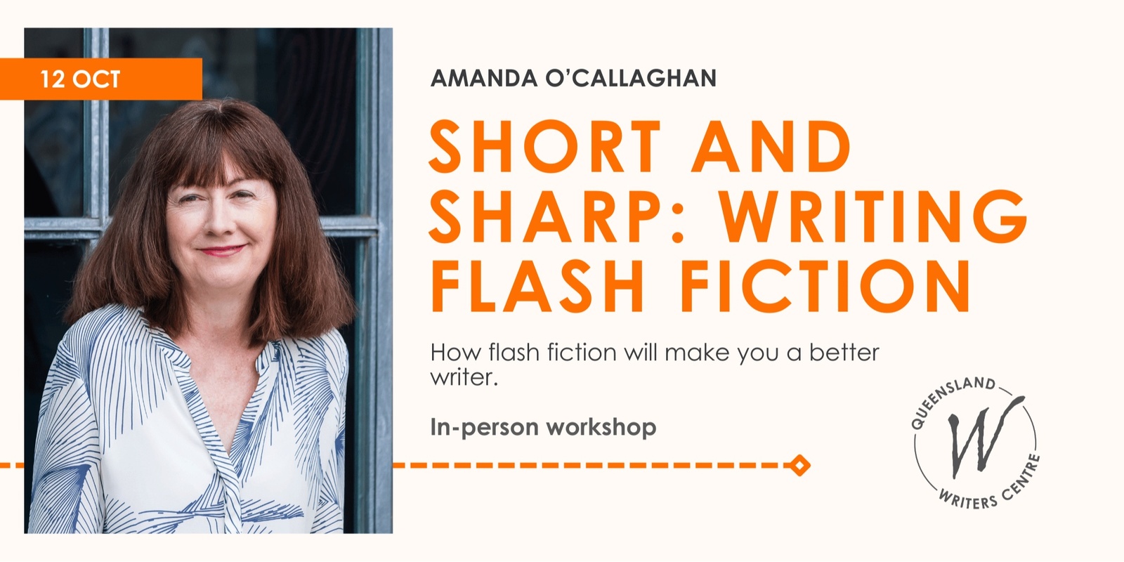 Banner image for Short and Sharp: Writing Flash Fiction with Amanda O'Callaghan