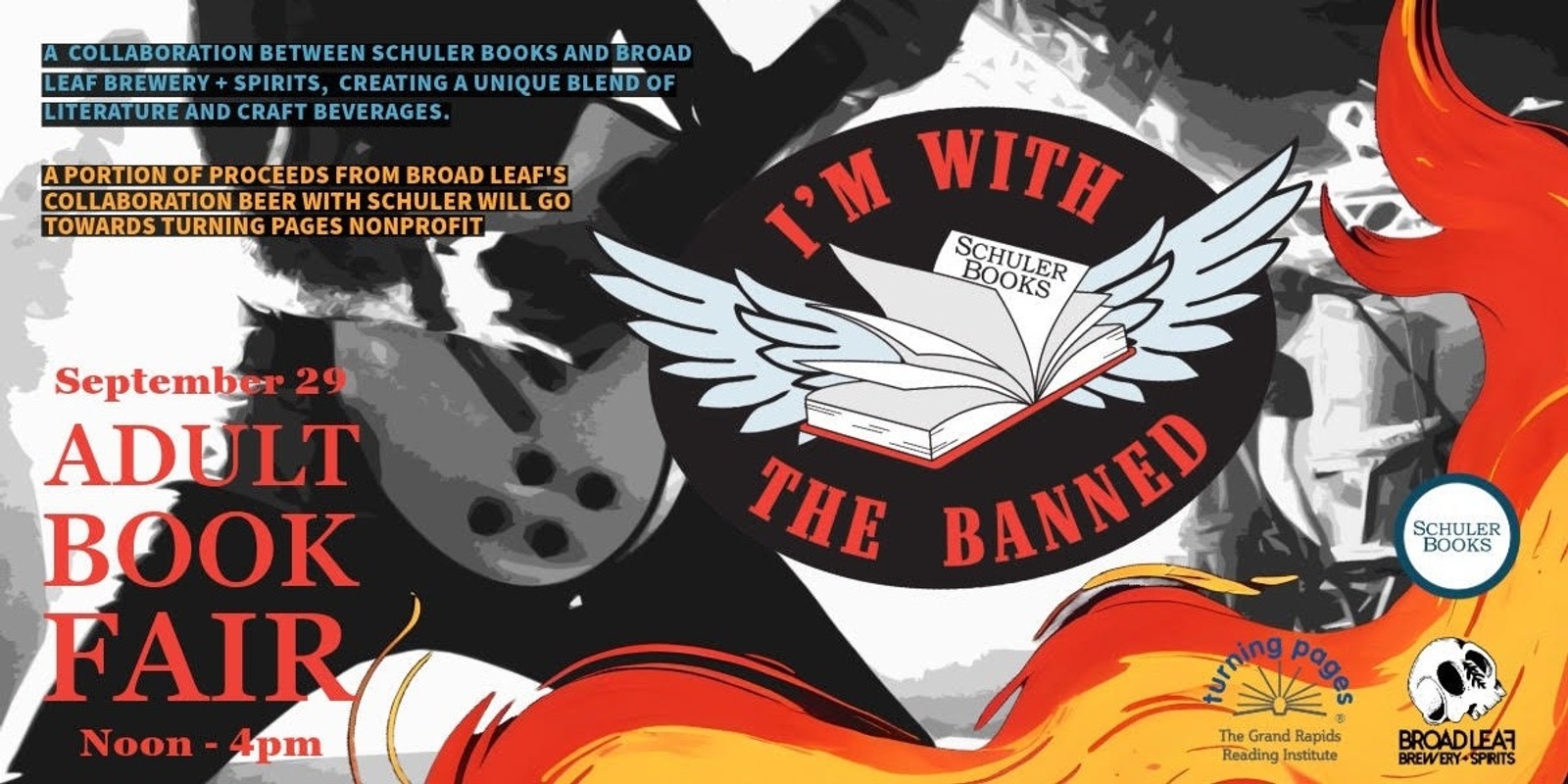 Banner image for “I’m with the Banned” Broad Leaf Book Fair