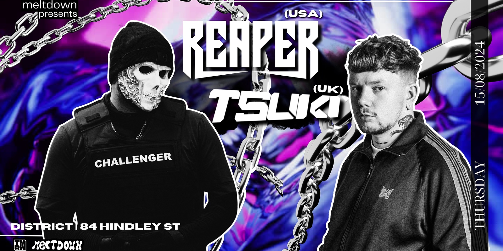 Banner image for Reaper x Tsuki x Meltdown Adelaide