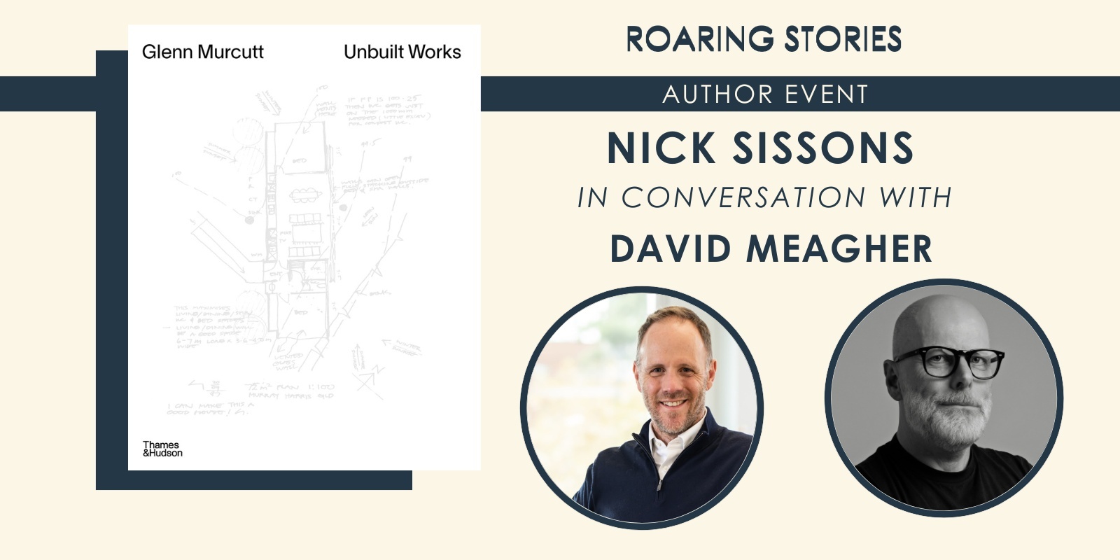 Banner image for Nick Sissons in conversation with David Meagher