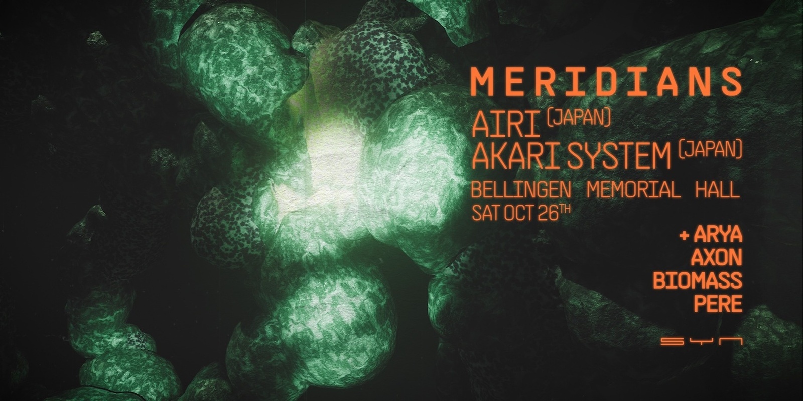 Banner image for MERIDIANS presents AIRI & AKARI SYSTEM (JPN)