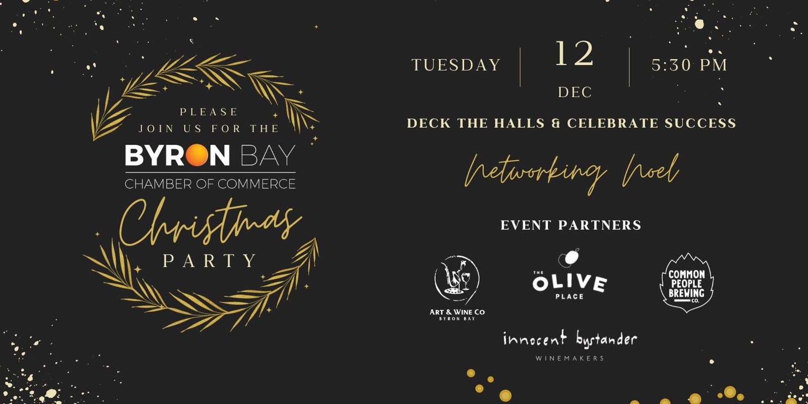 Banner image for Byron Chamber's Christmas Party 2023