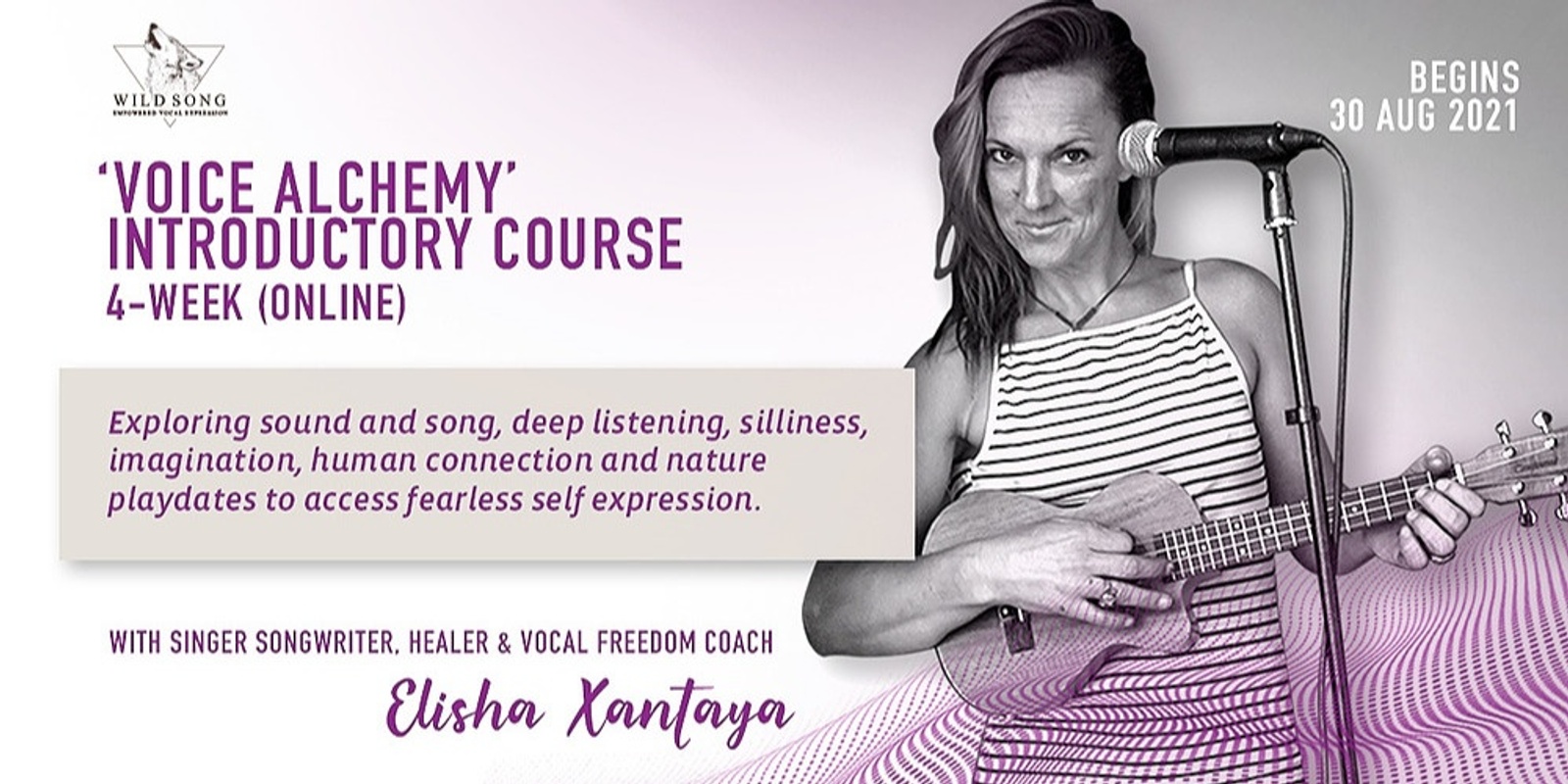 Banner image for 4-Week Voice Alchemy Intro Course