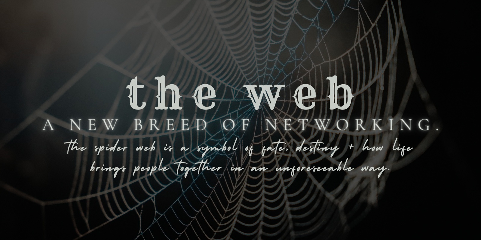Banner image for the web | a new breed of networking