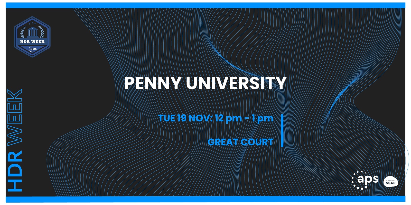 Banner image for HDR Week - Penny University (Monthly HDR Coffee Catch-up)