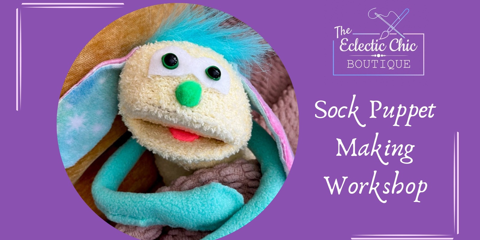 Banner image for Sock Puppet Making Workshop