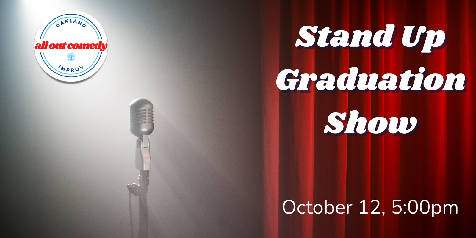 Banner image for Stand Up Graduation Show