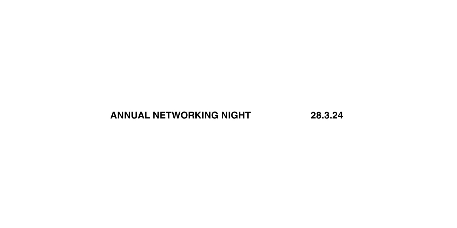 Banner image for SAMM Annual Networking Night 