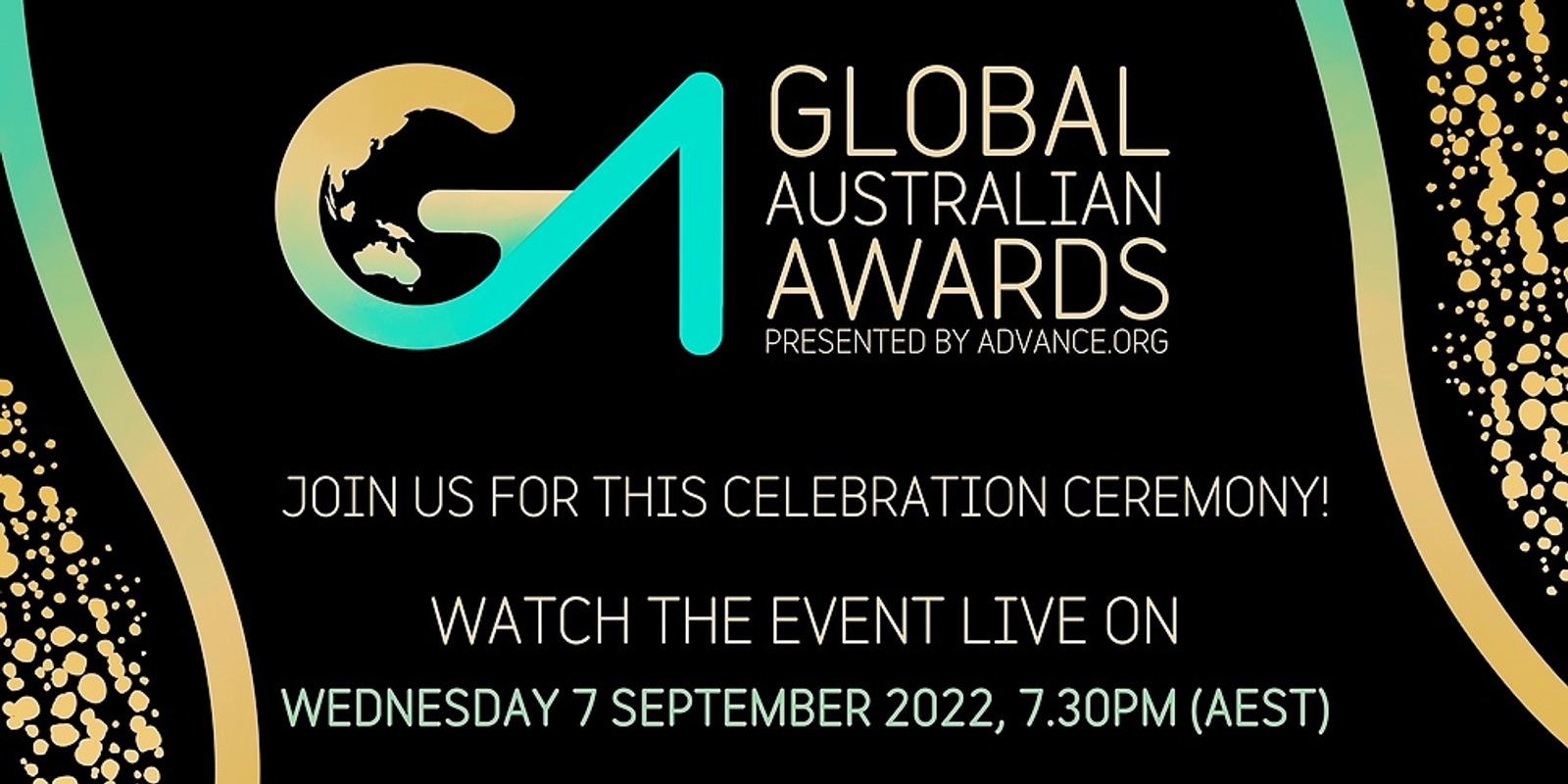 Banner image for Global Australian Awards 2022 | Live Broadcast Event