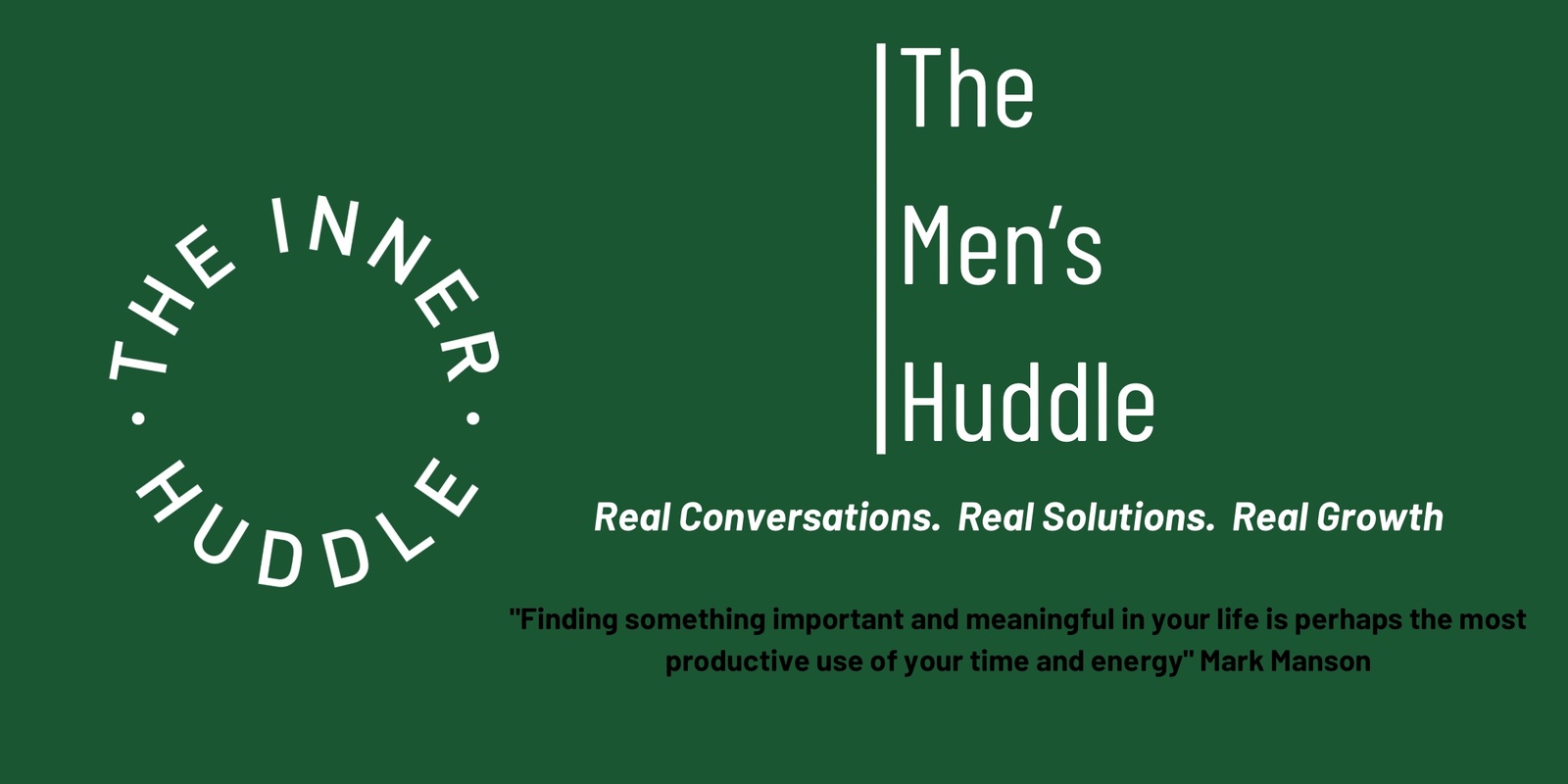 Banner image for The Men's Huddle 