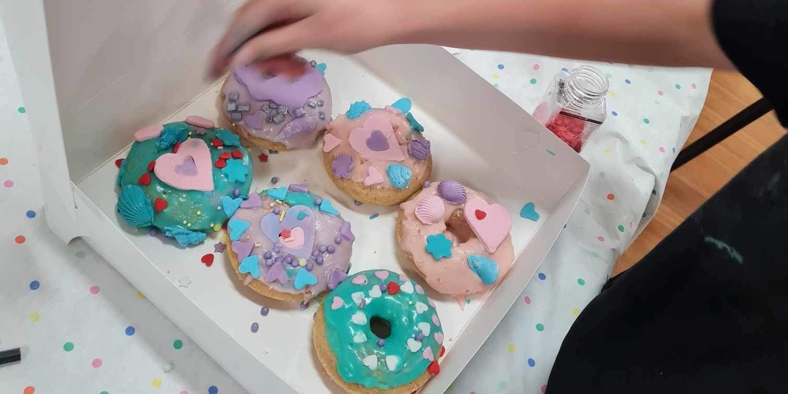 Banner image for Kids donut decorating class